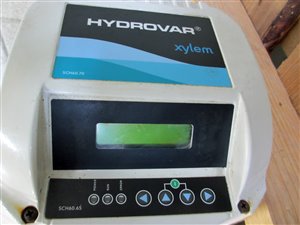 Lowara SVH14N022T/D centrifugaalpomp met Hydrovar pompbesturing