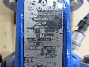 Lowara SVH14N022T/D centrifugaalpomp met Hydrovar pompbesturing