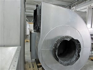 Stoffilter 25000 m3/h persluchtgereinigd