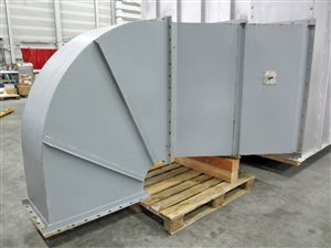 Stoffilter 25000 m3/h persluchtgereinigd