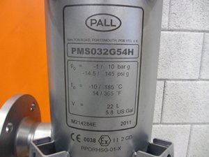 Pall PMS032G54H P-series filterhuis - Nieuw !