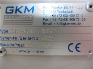 GKM KTS-V2 600 controlezeef