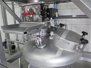 Optima CFL1 capsule vulmachine met poederinname