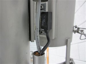 Mobiele opvoerschroef met storttrechter