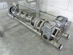 Visco Vijzel VV1000 buffer met voordrukschroef voor verdringerpomp