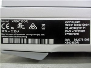 Mettler-Toledo XPE603S Precisiebalans